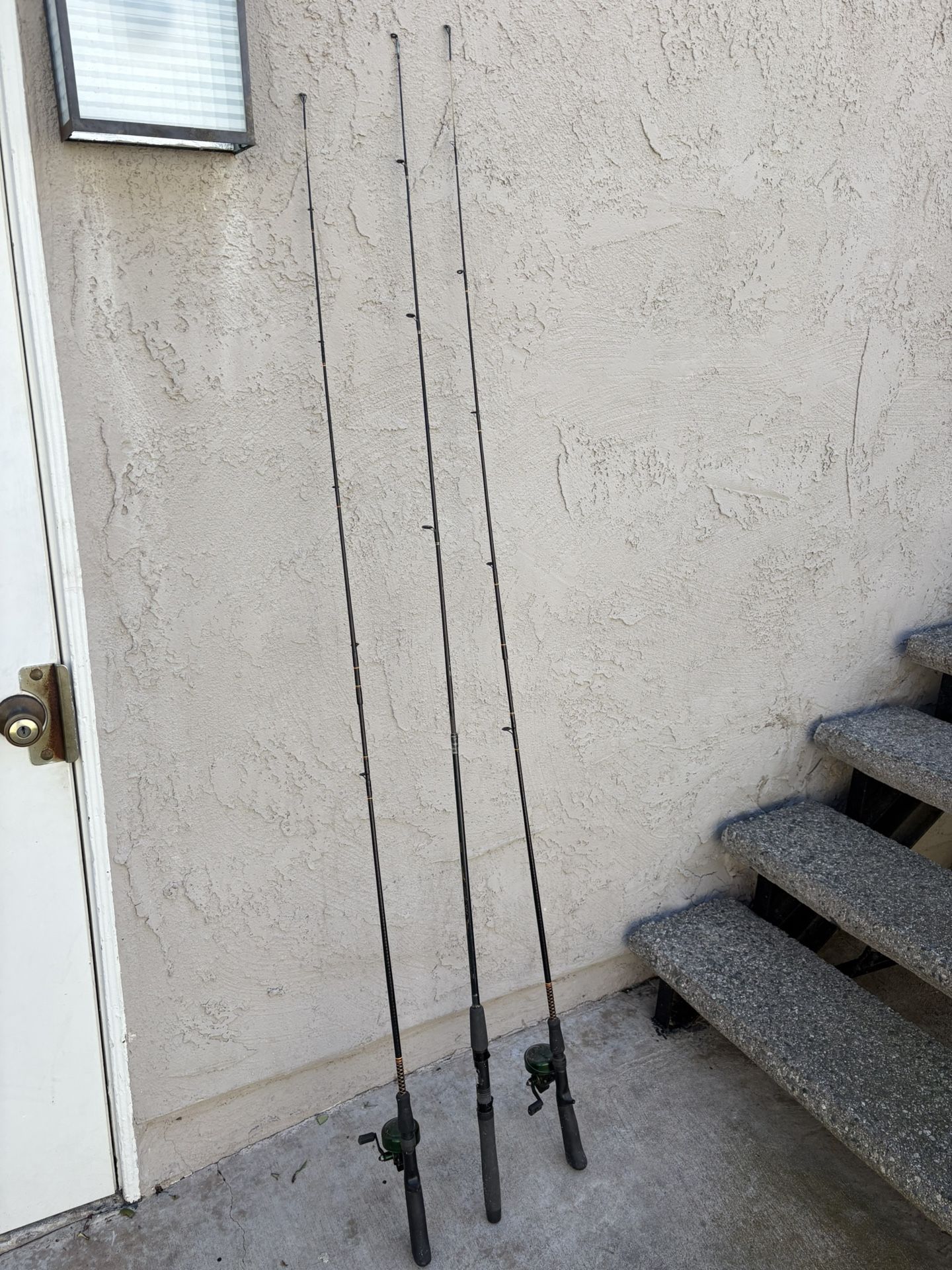 3 Fishing Rods
