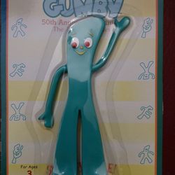 Gumby Posable Bendable Action Figure 50th Anniversary Edition 