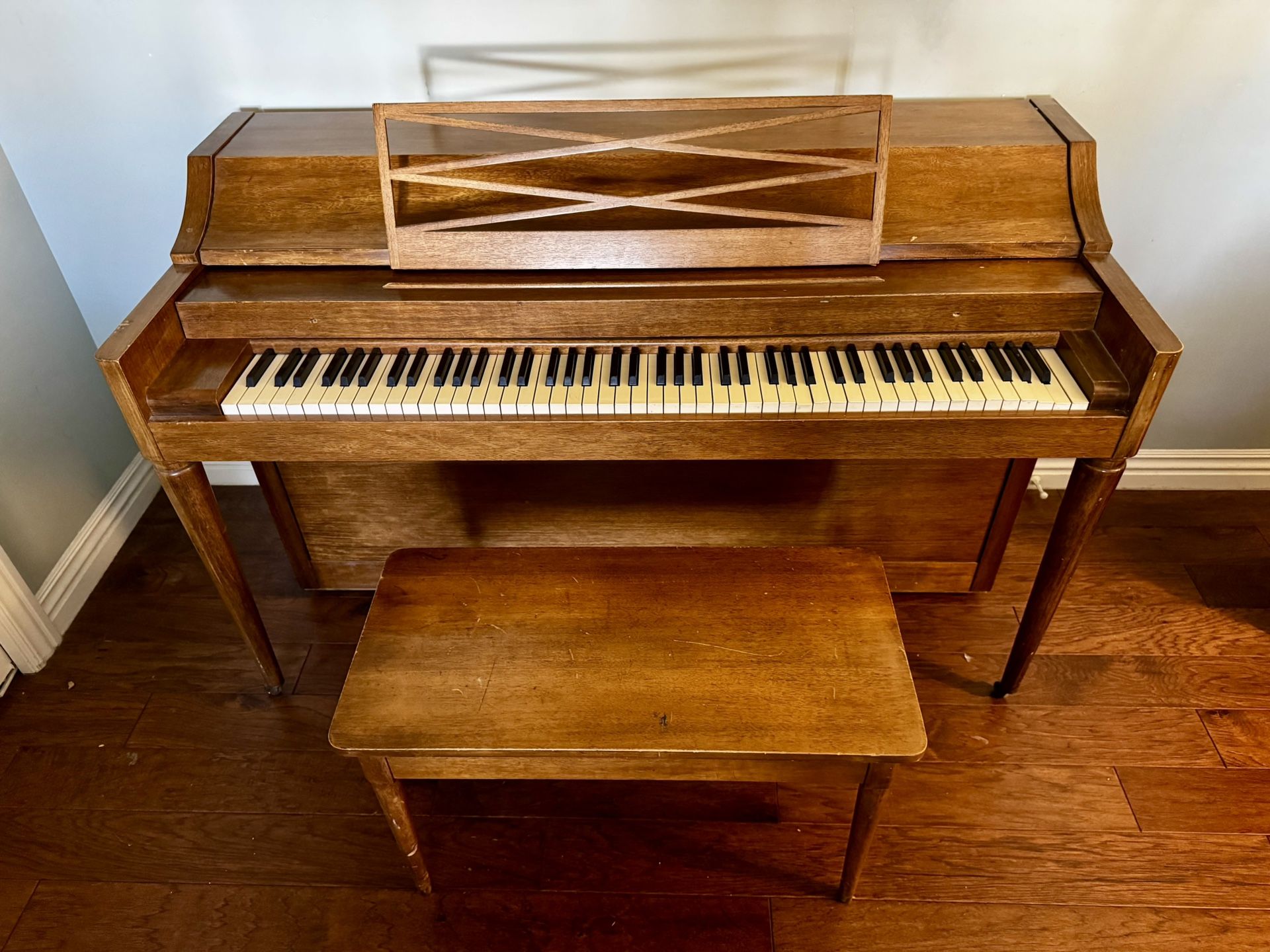 Baldwin Acrosonic Spinet Piano – Classic 1950s Model – Great Tone & Build! - $200