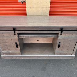 Dark Weathered Media Stand / Media Console / TV Stand / TV Console