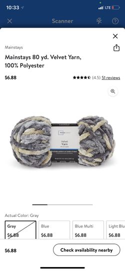 Yarn Velvet - 5 Rolls Total