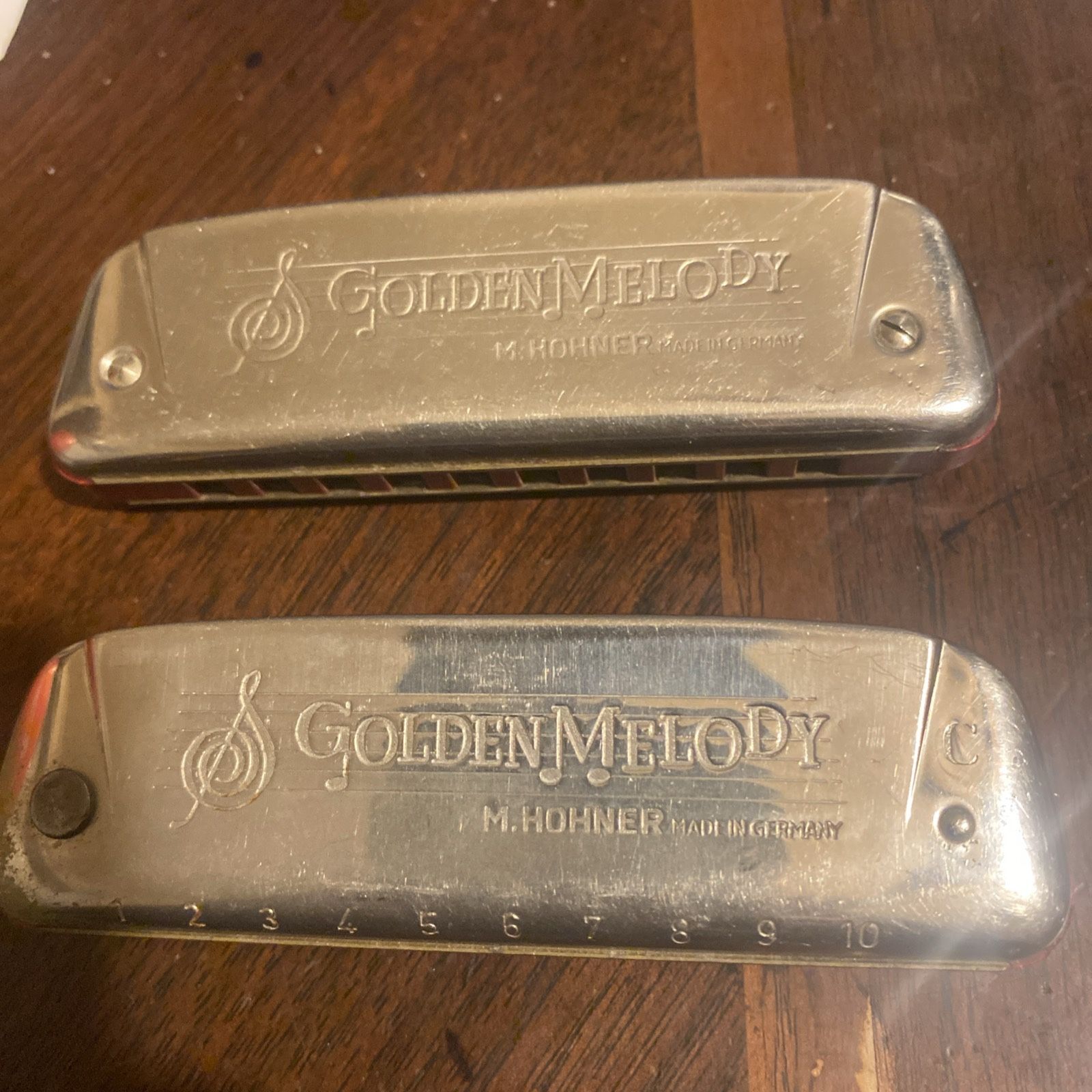 Harmonicas A Set Of 2