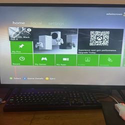 Xbox 360 Bundle – Console, 6 Controllers, and Games – Works Great