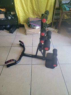 Deep squat workout machine