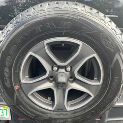 Jeep JLU Wheels and Tires 5 (One New) $350 OBO 