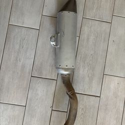 08 YZ 250 exhaust pipe muffler