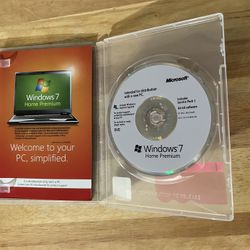 Windows 7 Home Premium 64-Bit dvd rom