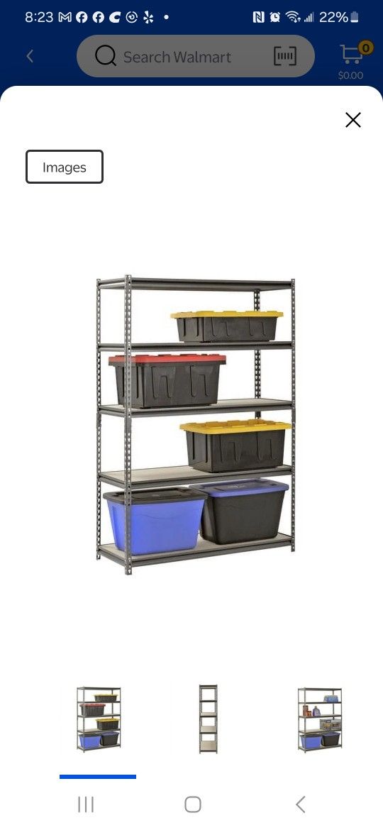 Garage / Metal Shelving