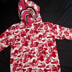 Bape ABC double hoodie NO TRADES 