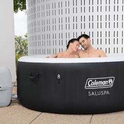 Bestway SaluSpa Miami AirJet Inflatable Hot Tub | Portable Spa with Rapid-Heating & Water-Filtration