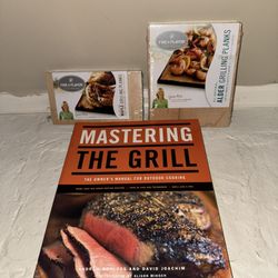 Mastering The Grill Book And Grilling Planks