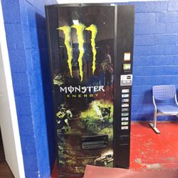 Monster Brand Vending Machine Used Working Condition3