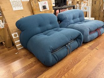 Armless Sofa Lounge Chair  25”H x 36”D x  32”W  $100 each