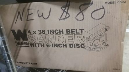 Brand new sander in box