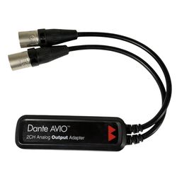 Audinate Dante AVIO 2-Channel XLR Analog Output Adapter - ADP-DAO-AU-0X2