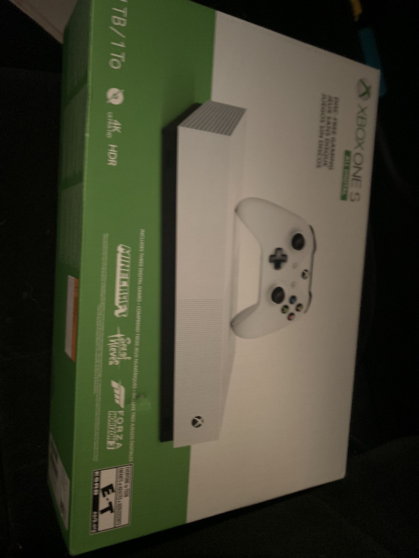 1 TB Xbox one s