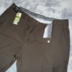 Haggar H26 Men's 42x30 Premium Stretch Classic Fit Dress Pants NWT