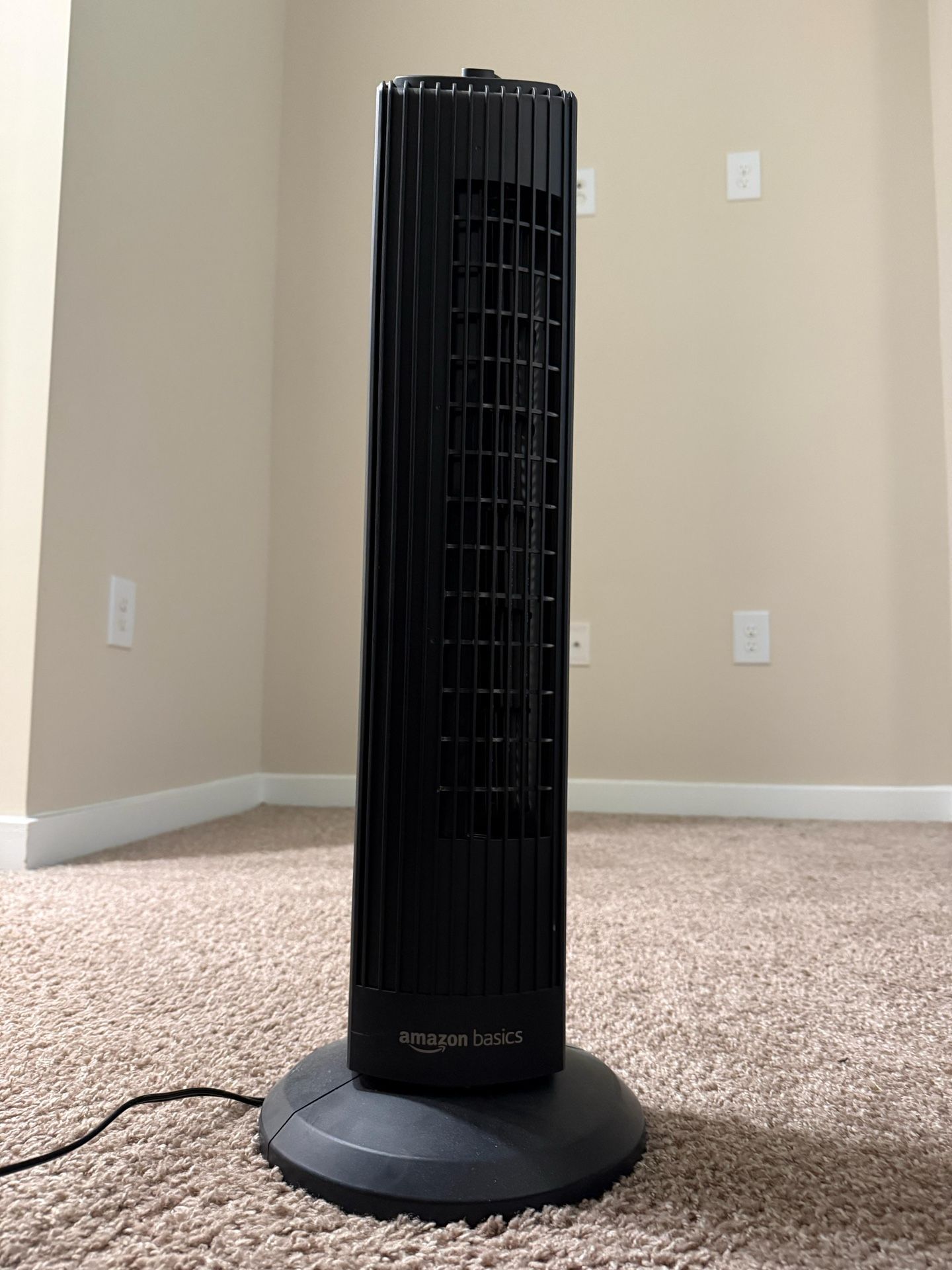 Amazon Basics Oscillating Tower Fan
