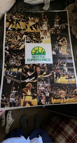 1978 Supersonics Poster