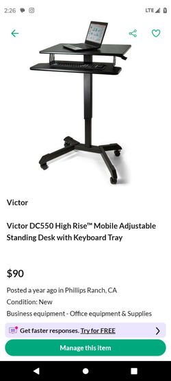 High Rise Mobile Adjustable