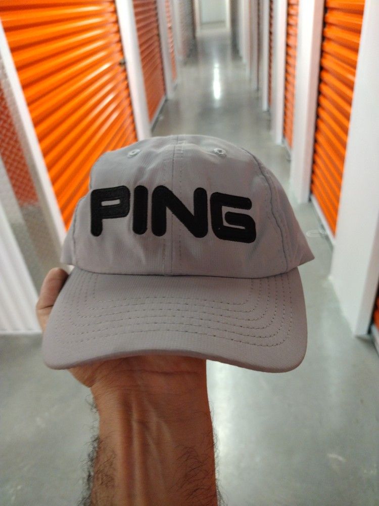 Ping Ranger Hat Ping Orange Wearing Hat