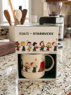 StarBucks X Peanuts Snoopy Collab Coffee Mug 2026 Limited Edition New