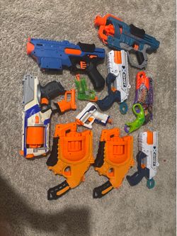 Nerf pistols