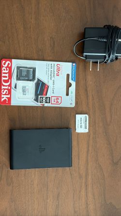 PlayStation TV (PS Vita TV) – 64GB SD Card + SD2Vita + Cables