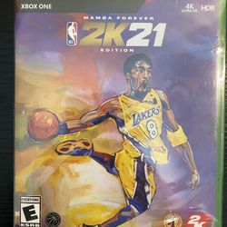 NBA 2k21 Mamba Edition Resealed  For Xbox One