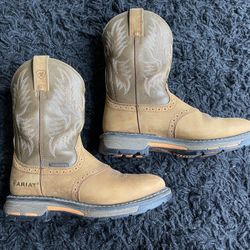 Ariat Size9 Cowboy Work Boots Sz9D