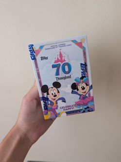Topps Disneyland 70th Anniversary Trading Cards Box