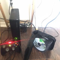 XBox 360 Slim Bundle Cash or Trade for headphones