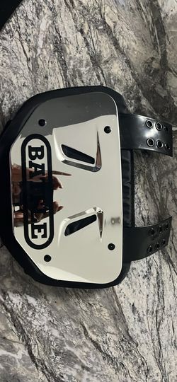 adult size football backplate