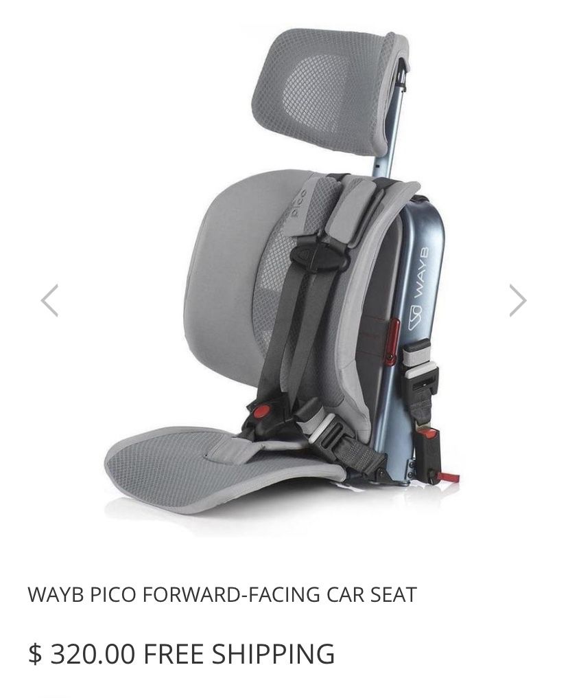 Brand new Pico Way B travel Car seat in Ocean color $400 value