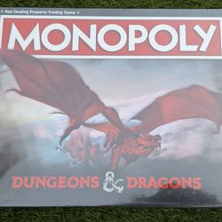 Sealed Monopoly Dungeons & Dragons