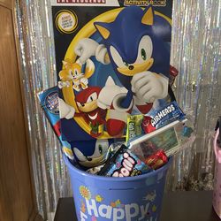 Sonic the Hedgehog Easter Basket