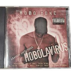Hobo Tone Hobolavirus CD Tech N9ne Dove Dawg B Rich KC Rap Hip-Hop HTF