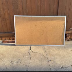 Oversized cork board