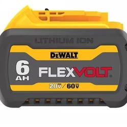 DEWALT FLEXVOLT 20V/60V MAX 6.0Ah Battery Pack (NEW)
