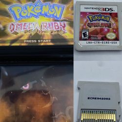 Nintendo Pokémon Omega Ruby (3DS, 2014) Tested- Working- Cartridge Only- USA
