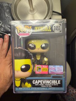 Capevincible invincible funko pop sdcc 2026