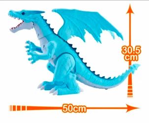 ✅️ Blue Dragon Toy 19in.x11in.• Battery Operated• Great Condition• $20firm