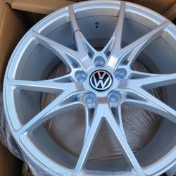 18" New Wheels & New Tires For VW GTI/GOLF 2016-2024