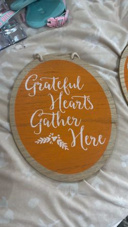 2 New! Wooden signs.