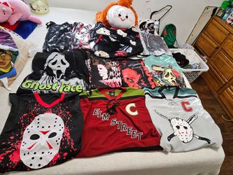 Horror Movie Apparel and Plush Collection