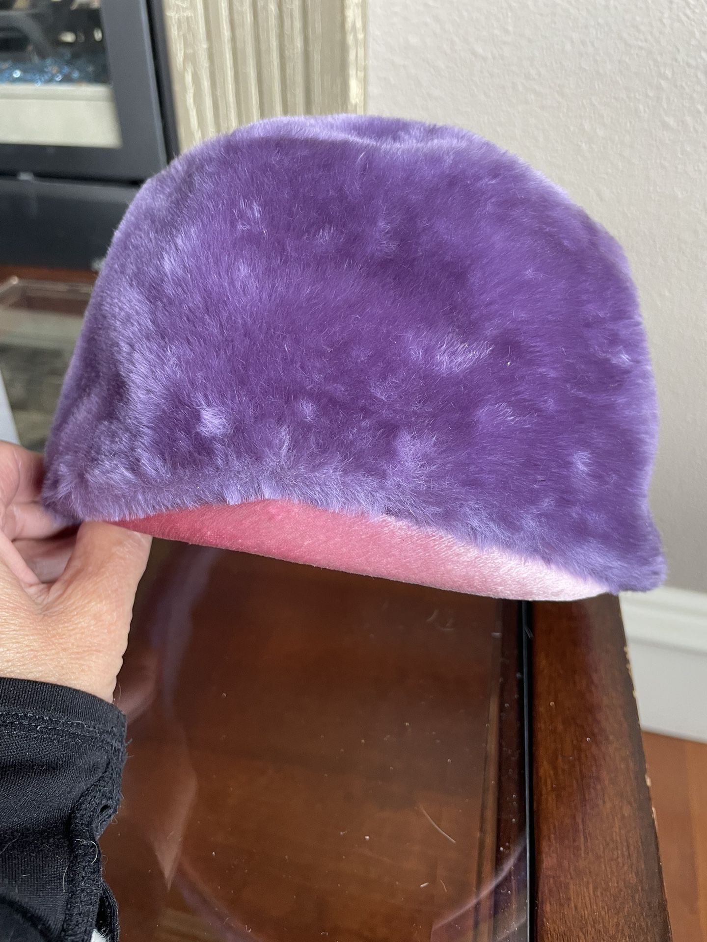 Vintage Purple And Pink Hat