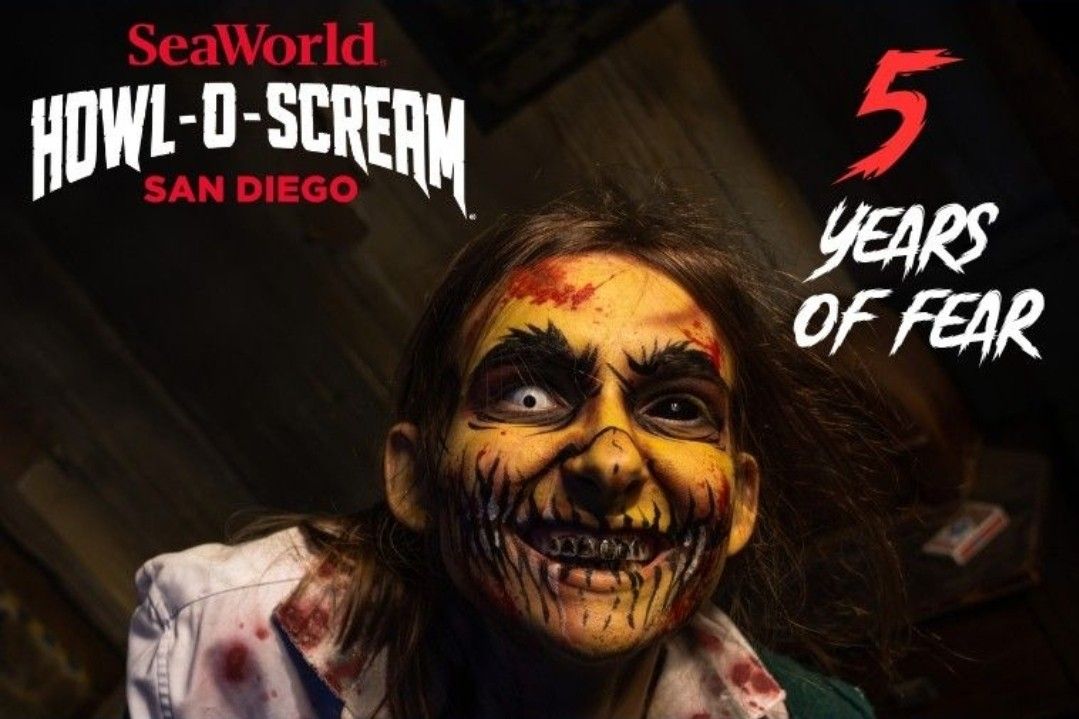 2 Seaworld Howl-O-Scream Ticket