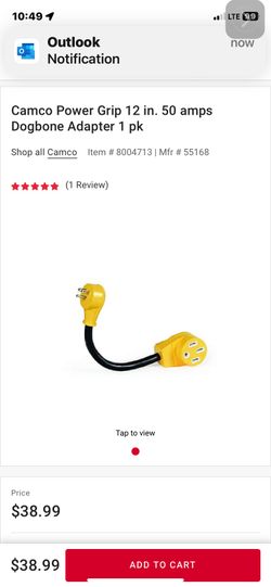 Power Adapter For Travel Trailer Or Rv 