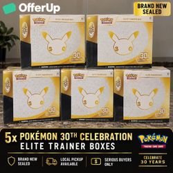Pokemon 30th Celebration ETB