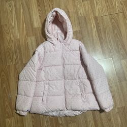 Pink Swiss Puffer Jacket